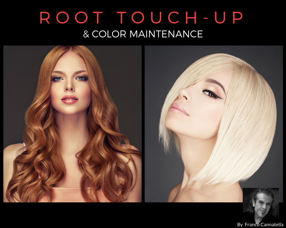 De stad Productie koepel Root Touch Up & Hair Color Maintenance ~ Dellaria Salons
